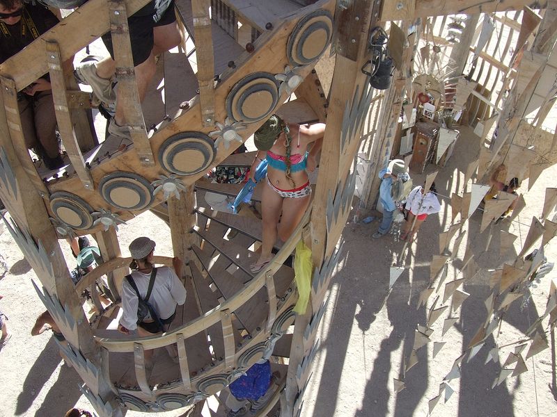 The Temple BASURA SAGRADA by Shrine, Tucker Teutsch, & the citizens of BRC