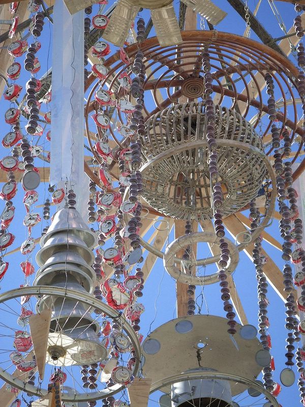 The Temple BASURA SAGRADA by Shrine, Tucker Teutsch, & the citizens of BRC