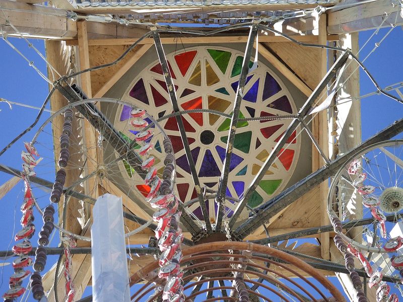 The Temple BASURA SAGRADA by Shrine, Tucker Teutsch, & the citizens of BRC