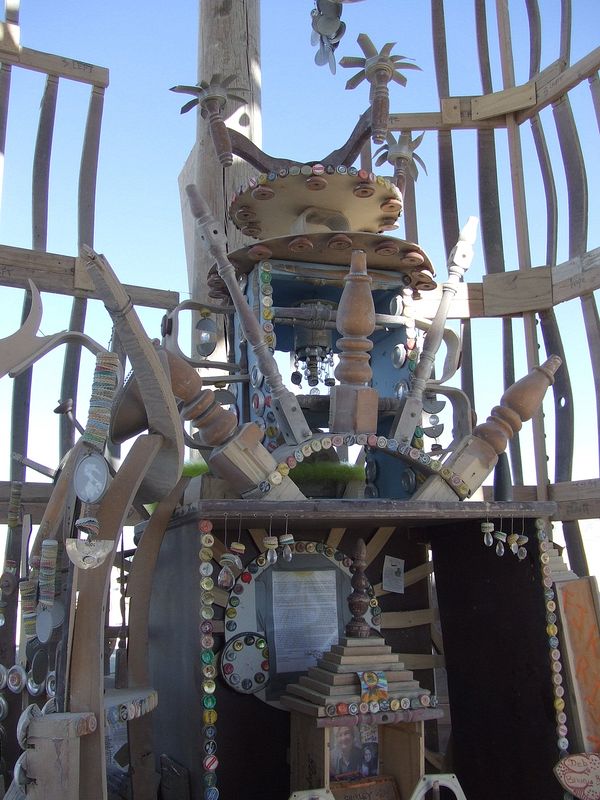 The Temple BASURA SAGRADA by Shrine, Tucker Teutsch, & the citizens of BRC