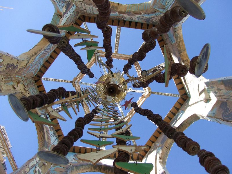 The Temple BASURA SAGRADA by Shrine, Tucker Teutsch, & the citizens of BRC