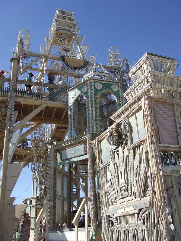 The Temple BASURA SAGRADA by Shrine, Tucker Teutsch, & the citizens of BRC